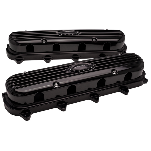 Billet Specialties Valve Cover Gen V Lt Modular Ribbed Profile Black