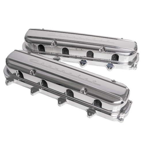 Billet Specialties Valve Cover Gen V Lt Modular Chev Script Profile Polished