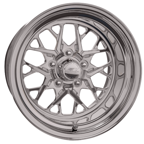 Billet Specialties Redline Wheel, 15x12 in., 5x4.5 Bolt Pattern, 3.5 in. Backspace, Polished