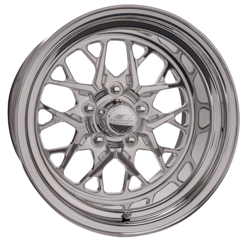 Billet Specialties Redline Wheel, 15x15 in., 5x5 Bolt Pattern, 6.5 in. Backspace, Polished