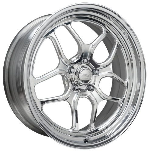 Billet Specialties Win Lite Wheel, 15x10 in., 5x4.75 Bolt Pattern, 7.5 in. Backspace, Front, 7/8 in.