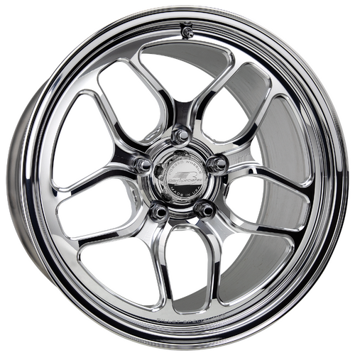 Billet Specialties Win Lite Wheel, 17x10 in., 5x4.5 Bolt Pattern, S550, 7.625 in. Backspace, Front,