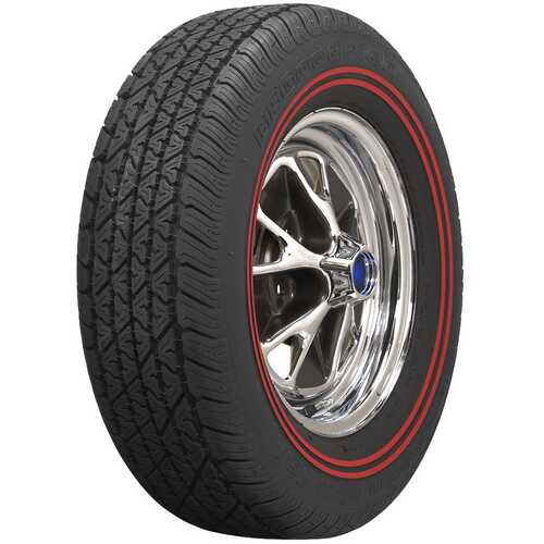 BF Goodrich Tyre, Silvertown, Radial, 205/70R14, Dual Redline, 1433@35 psi, S-Speed Rate, Each