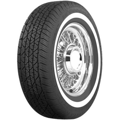 BF Goodrich Tyre, Silvertown, Radial, 235/70R15, Wide Whitewall, 1896@35 psi, S-Speed Rate, Each