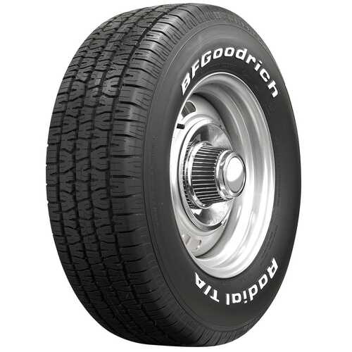 BF Goodrich Tyre, Radial TA, Radial, 235/70R15, Raised White Letter, 1896@35 psi, S-Speed Rate, Each