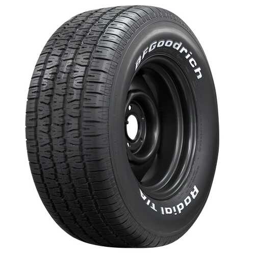 BF Goodrich Tyre, Radial TA, Radial, 275/60R15, Raised White Letter, 2149@35 psi, S-Speed Rate, Each