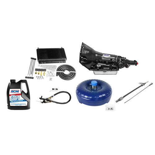 B&M Automatic Transmission Package, Holeshot, GM 700R4/4L60, 500HP, Forward Valve Body, Kit
