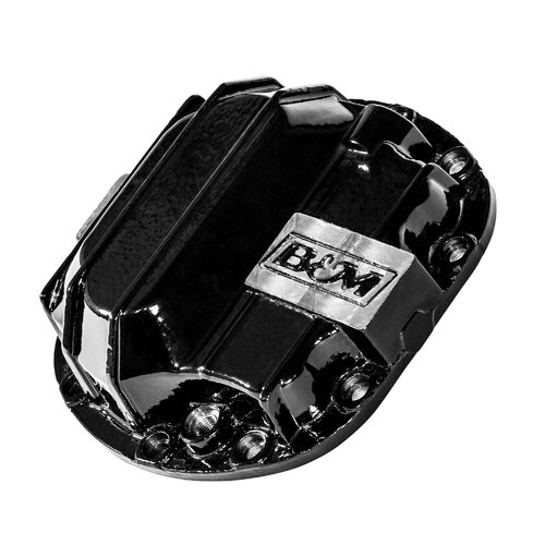 B&M Differential Cover, 10-bolt, Nodular Iron, Black Powdercoated, Dana 30, Each