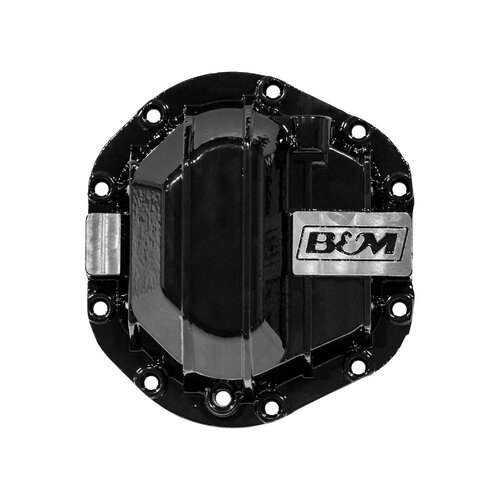 B&M Differential Cover, 10-bolt, Nodular Iron, Black, Dana 44, Jeep Wrangler JK, Each