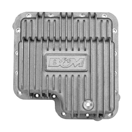 B&M Transmission Pan, Hi-Tek Deep Aluminium, For Ford C6