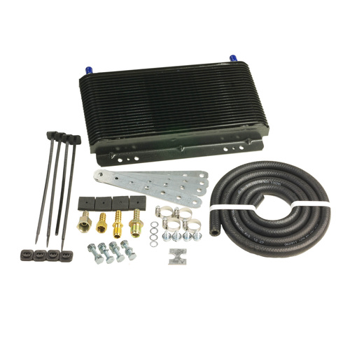 B&M Oil Cooler, Hi-Tek Supercooler, 11in. x 5-3/4in. x 1-1/2in.
