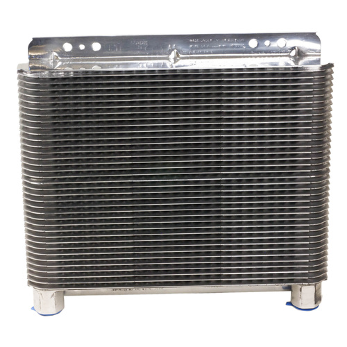 B&M Oil Cooler, Hi-Tek Supercooler, Polished, 11in. x 8-1/2in. x 1-1/2in.