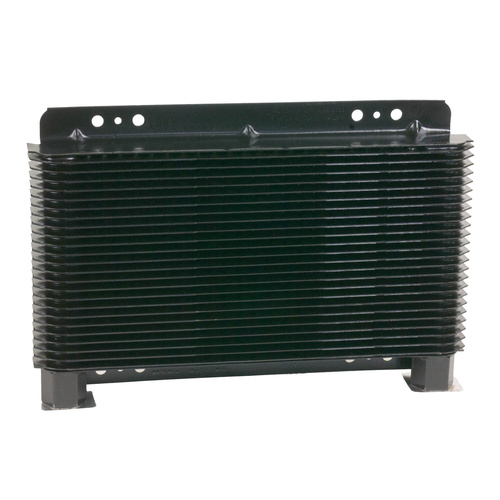 B&M Oil Cooler, Hi-Tek Supercooler, 11in. x 5-3/4in. x 1-1/2in. with NPT Fittings