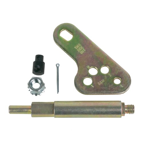 B&M Transmission Bracket, Steel, Natural, GM Powerglide, Kit