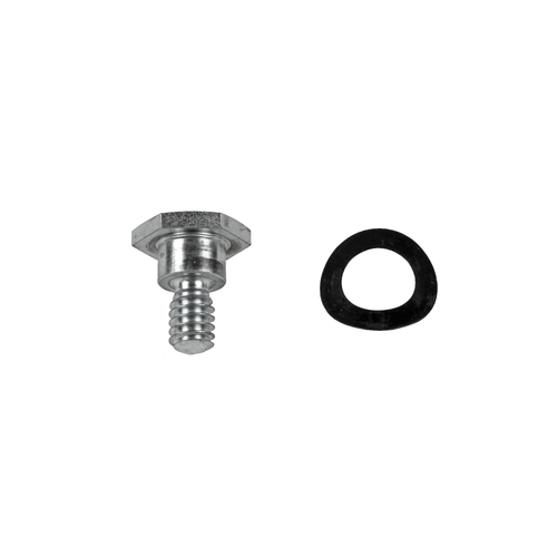B&M Shifter Replacement Parts, Trigger Screw, 1/4 in.-20 RH Thread, Chrome, Each
