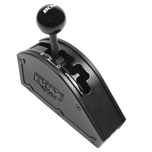 B&M Shifter, Pro Gate, 4-Speed, Automatic, Forward Shift Pattern, Black, Chevy, Each