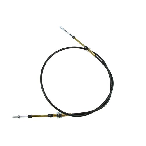 B&M Shifter Cable, Performance, 5 ft. Length, Morse Style, Eyelet/Threaded Ends, Black, Each