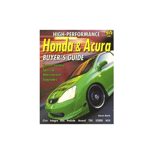 Cartech Books, High-Performance Honda & Acura Buyers Guide