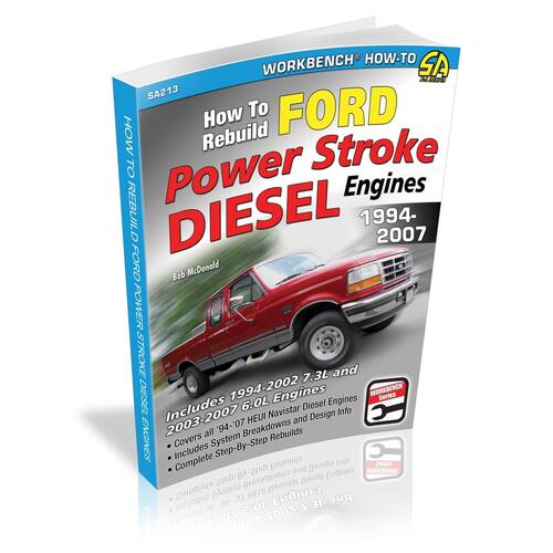 Cartech Books, How To: Rebuild Ford Power Stroke Diesel Engines 1994-2007