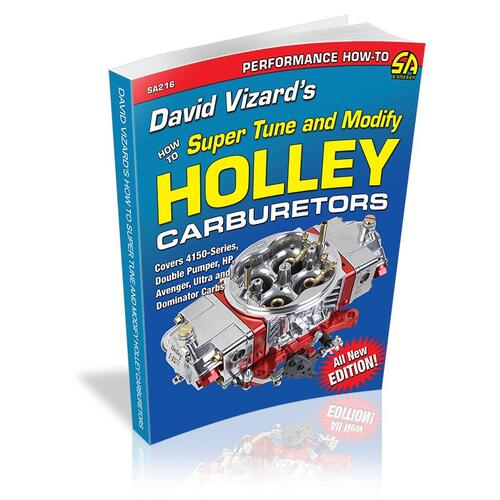 Cartech Books, David Vizard's How To Super Tune & Modify Holley Carburetors