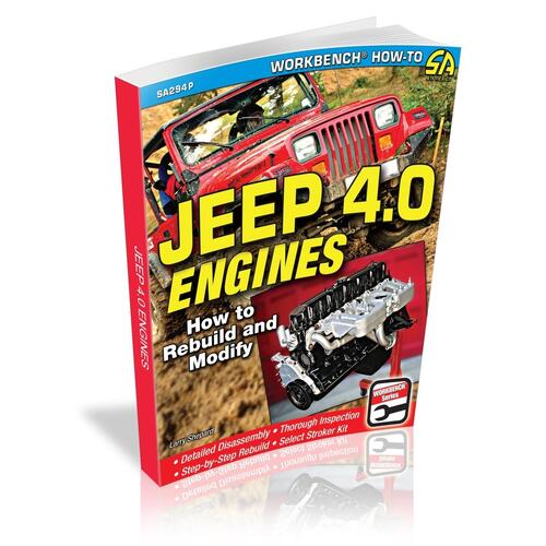 Cartech Books, Jeep 4.0 Engines: How To Rebuild And Modify