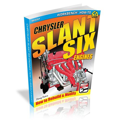 Cartech Books, Chrysler Slant Six Engines How To Rebuld And Modify