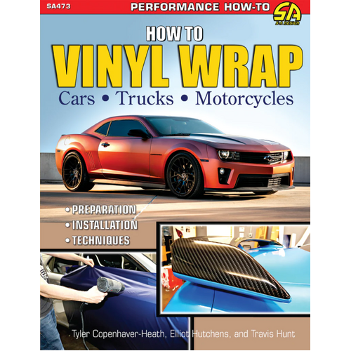 Cartech Books, How To Vinyl Wrap Cars, Trucks, & Motorcycles