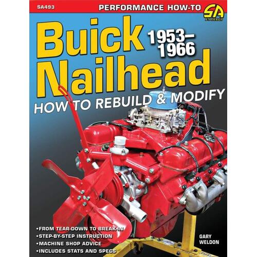 Cartech Books, Buick Nailhead:How To Rebuild & Modify 1953- 1966 -