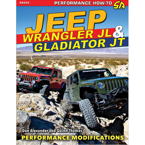 Cartech Books, Jeep Wrangler JL And Gladiator Jt: Performance Modifications