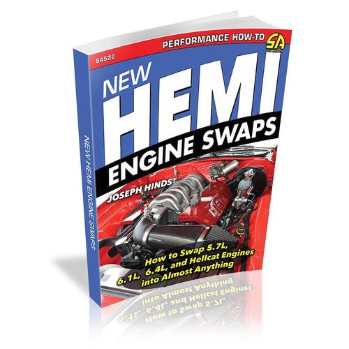 Cartech Books, New Hemi Engine Swaps: How To Swap 5.7L, 6.1L, 6.4L &