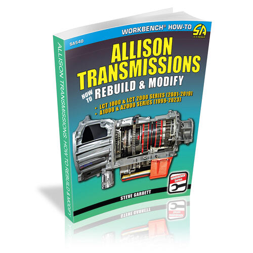 Cartech Books, Allison Transmissions: How To Rebuild & Modify