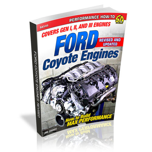 Cartech Books, Ford Coyote Engines Covers Gen I,Ii And Iii Engines
