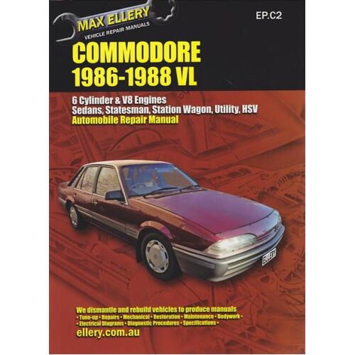 Ellery Books, Repman: Holden Commodore VL 1986-88