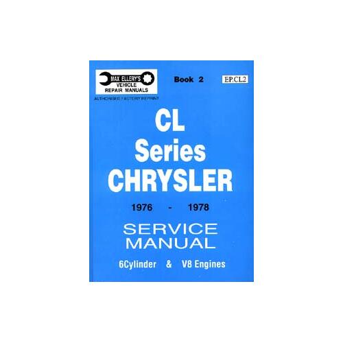 Ellery Books, Repman: Chrysler CL 1976-1978 Book 2