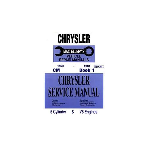 Ellery Books, Repman: Chrysler CM 1978-1981 Book 1