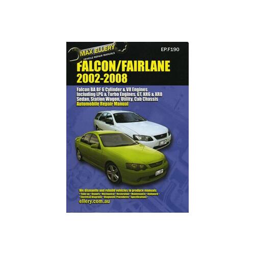 Ellery Books, Repman: Ford Falcon/Fairlane BA BF 2002-08