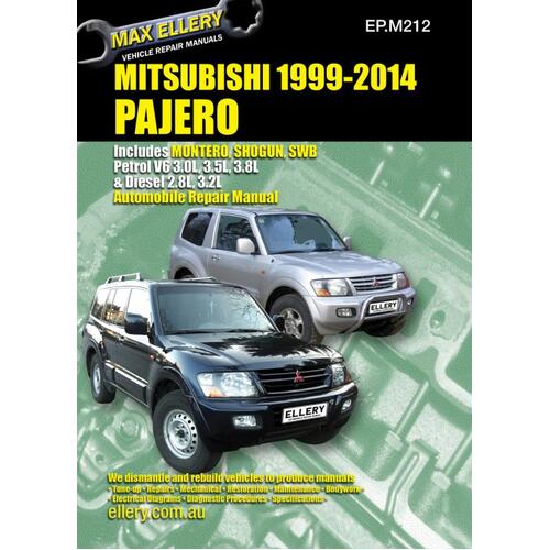 Ellery Books, Repman: Mitsubishi Pajero 1999-2014