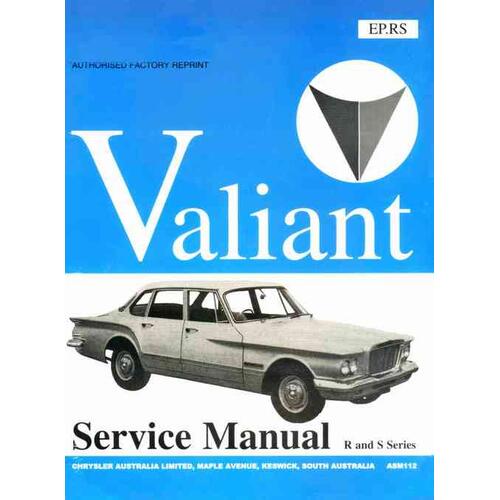 Ellery Books, Repman: Valiant VR Vs 1961-63