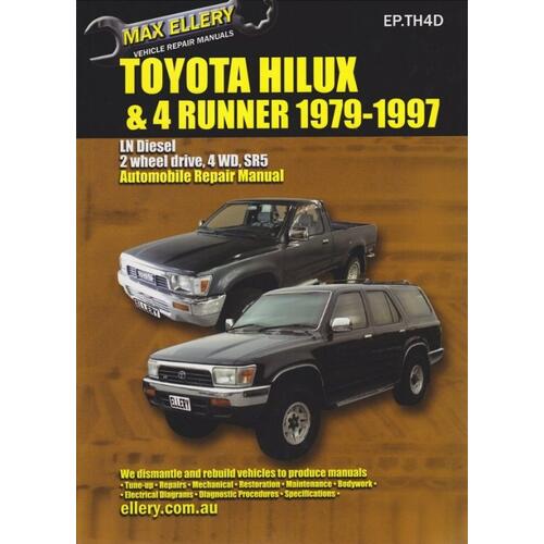 Ellery Books, Repman: Toyota Hi-Lux/4 Runner Diesel 1979-1997