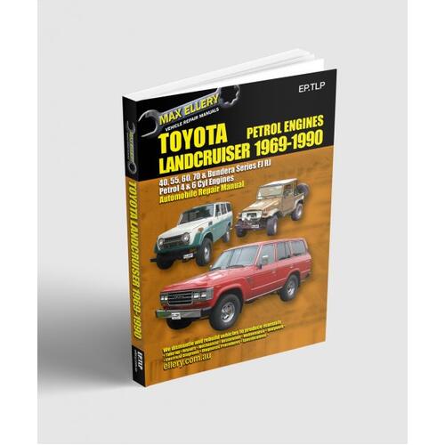 Ellery Books, Repman: Toyota Landcruiser Petrol Fj Rj 1969-90