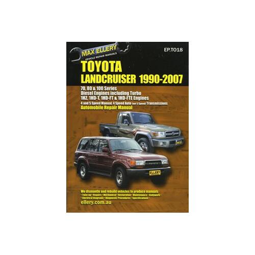 Ellery Books, Repman: Toyota Landcruiser Diesel 1990-2007