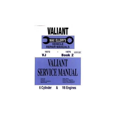 Ellery Books, Repman: Valiant VJ 1973-1975 Book 2