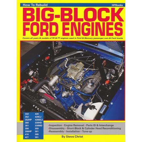 HP Books Books, How To: Rebuild Big-Block Ford Engines