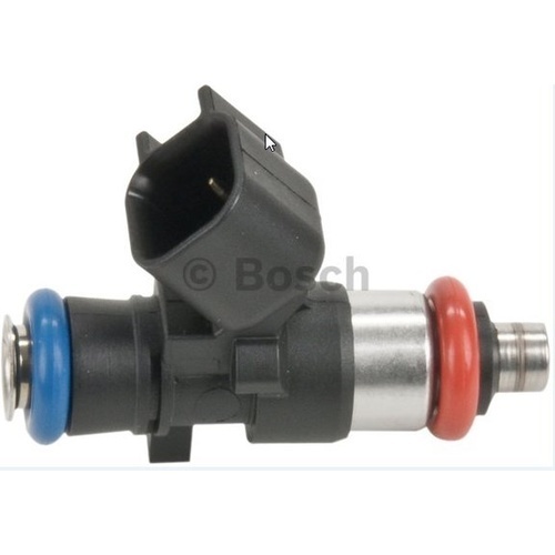 Bosch Fuel Injector EV14, Compact body length, Uscar connector, 495cc/min = 338g/min = 44lb/hr @ 3bar