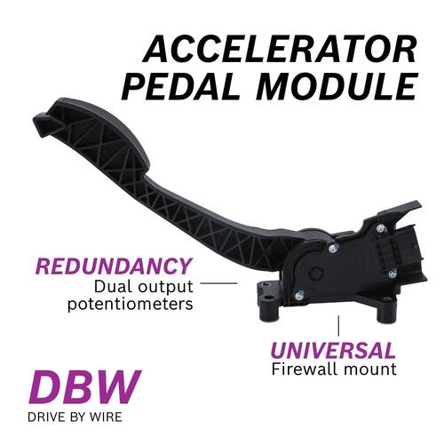 Bosch Accelerator Pedal Module, Suit Drive-By-Wire (DBW) Throttle Bodies, Firewall Mount