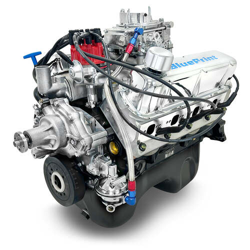 BluePrint Engines Crate Engine, For Ford Small-Block, 302ci, 361 HP, Deluxe Dressed, Rear Sump, Carbureted, Each