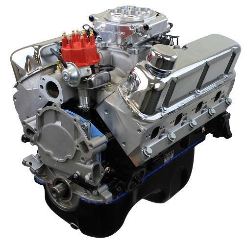 BluePrint Engines Crate Engine, Dressed Long Block SB For Ford 347 Stroker Windsor, with Fuel Injection, Aluminum Cylinder Heads, 415HP