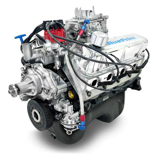 BluePrint Engines Crate Engine, For Ford Small-Block, 347ci, 415 HP, Deluxe Dressed, Rear Sump, Carbureted, Each