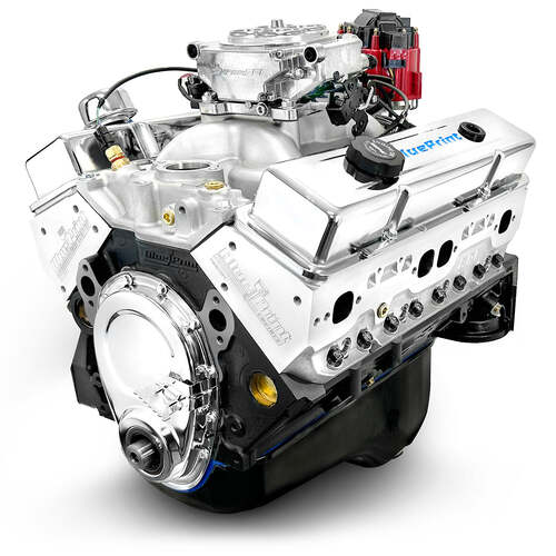 BluePrint Engines Crate Engine, For GM Chevrolet Small-Block, 350ci, 390 HP, Base Dressed, Fuel Injected, Each