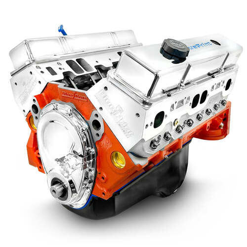 BluePrint Engines Crate Engine, For GM Chevrolet Small-Block, 400ci, 500 HP, Long Block, Each